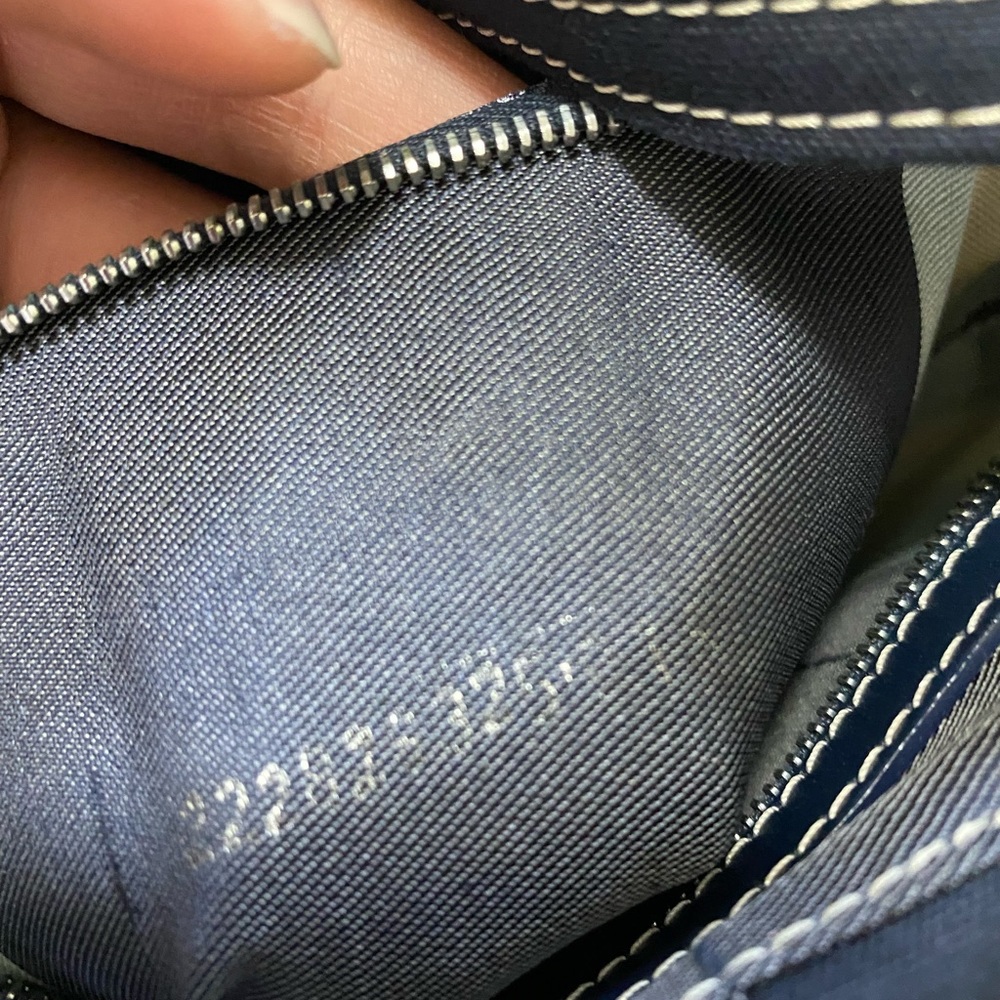 Authentic vintage Fendi navy mama baguette - Picture 11 of 11